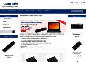 Allbatteryshop.co.uk thumbnail