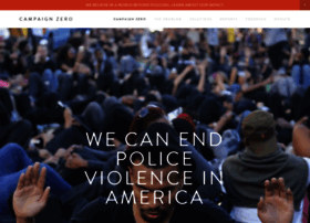 Campaignzero.org thumbnail