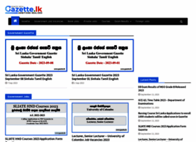 Gazette.lk thumbnail