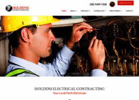 Holdenselectrical.com.au thumbnail