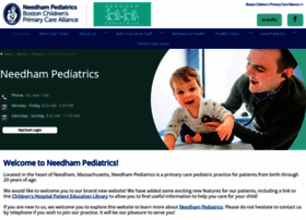 Needhampediatrics.com thumbnail