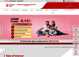 Saraswatbank.com thumbnail
