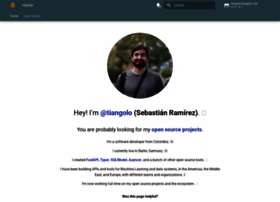 Tiangolo.com thumbnail