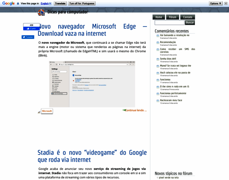 Dicasparacomputador.com thumbnail Dicasparacomputador.com thumbnail