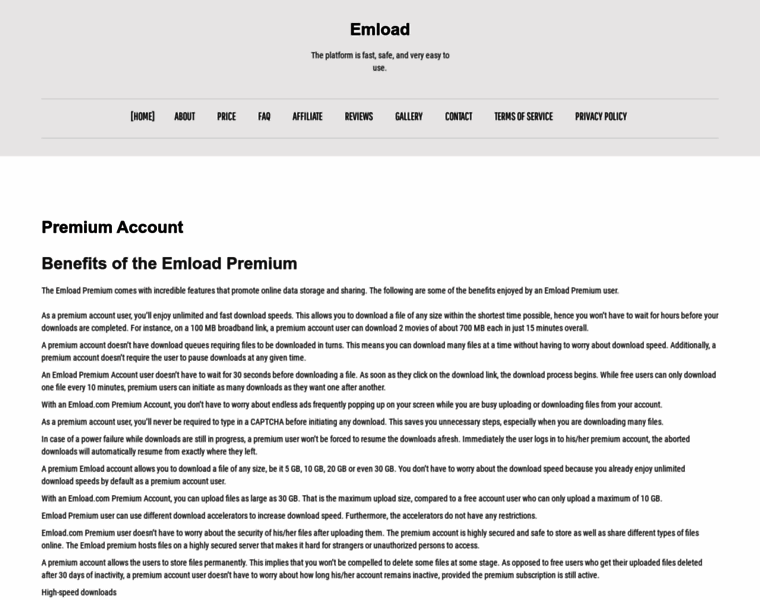 Emloadpremium.com thumbnail Emloadpremium.com thumbnail