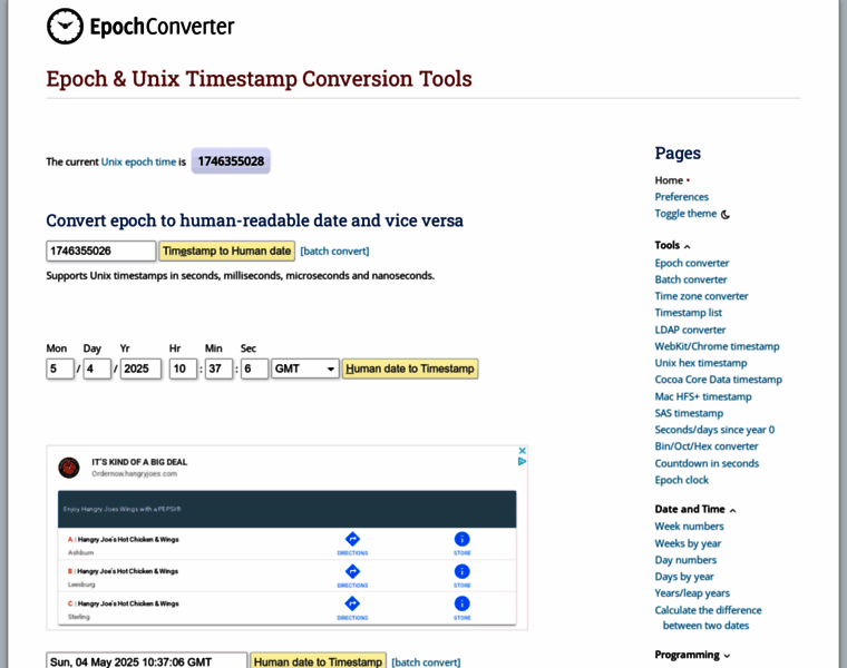 Epochconverter.com thumbnail Epochconverter.com thumbnail