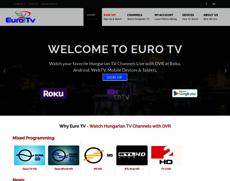 Eurotv.ca thumbnail