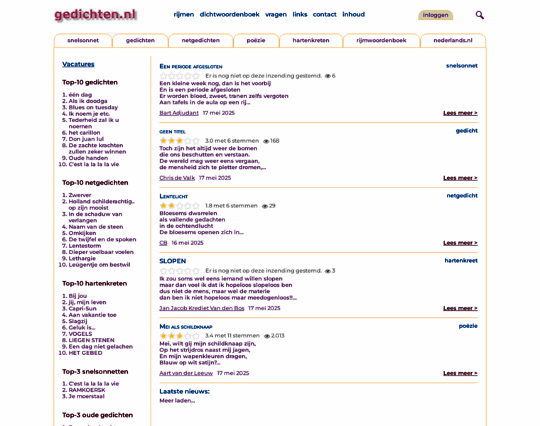 Gedichten.nl thumbnail Gedichten.nl thumbnail