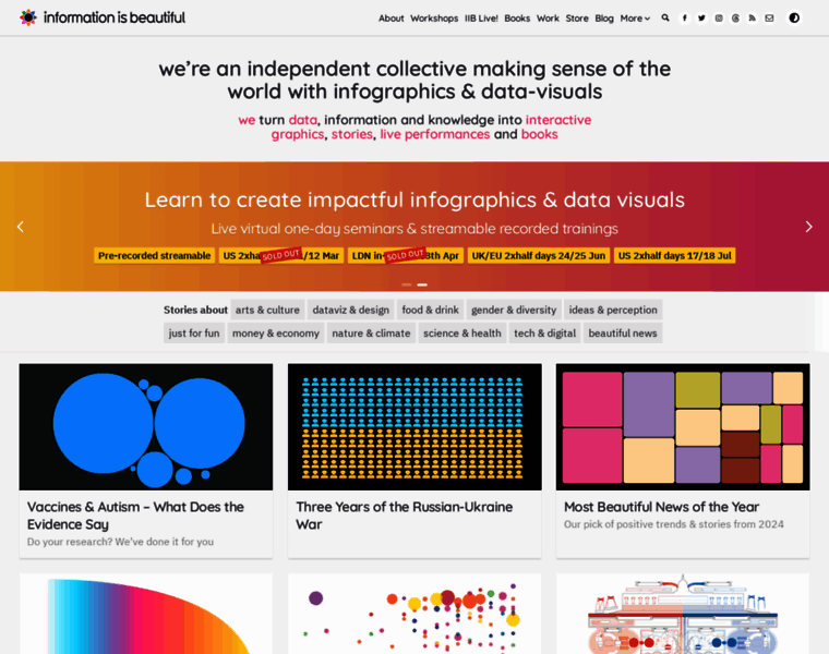 Informationisbeautiful.net thumbnail Informationisbeautiful.net thumbnail