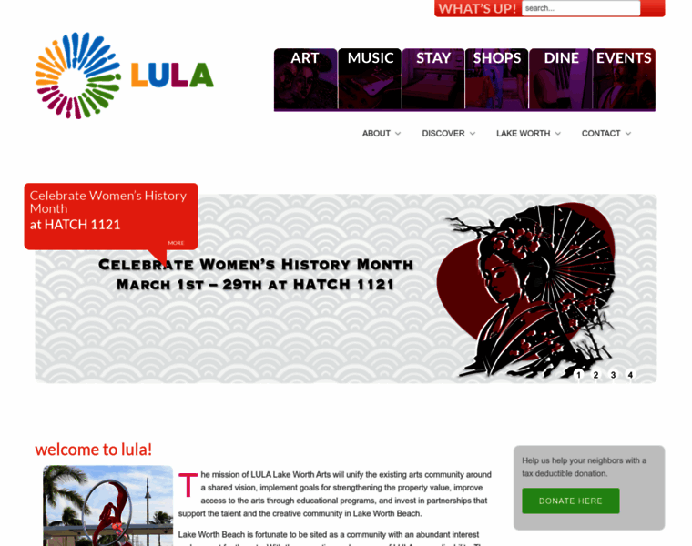 Lakewortharts.com thumbnail