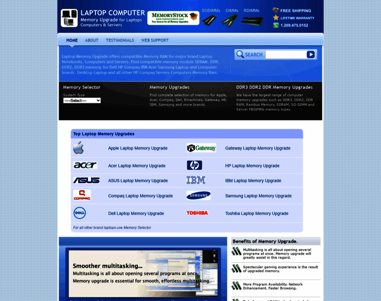 Laptopmemoryupgrade.com thumbnail Laptopmemoryupgrade.com thumbnail
