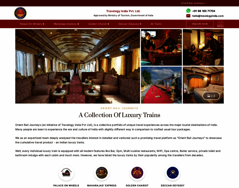 Orientrailjourneys.com thumbnail Orientrailjourneys.com thumbnail