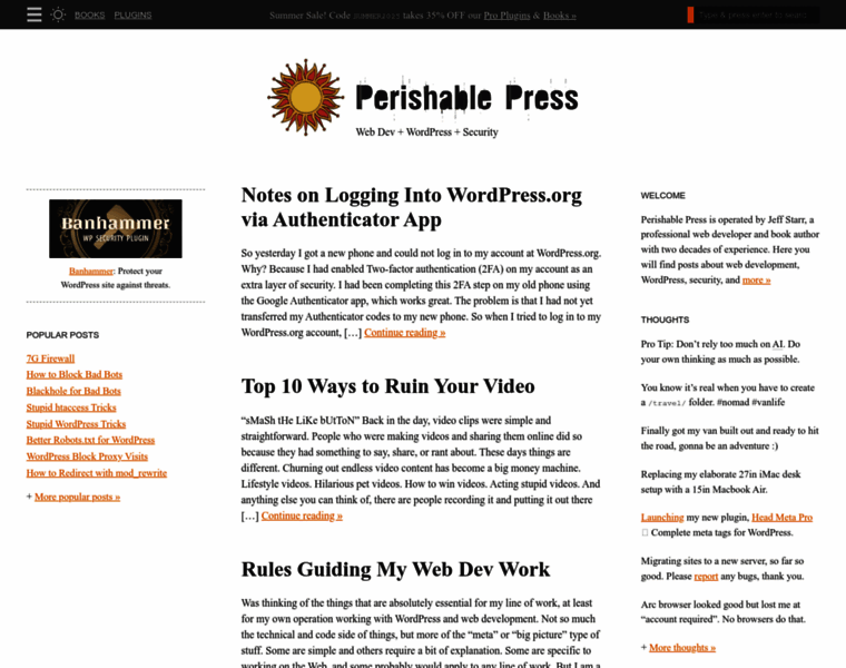 Perishablepress.com thumbnail Perishablepress.com thumbnail