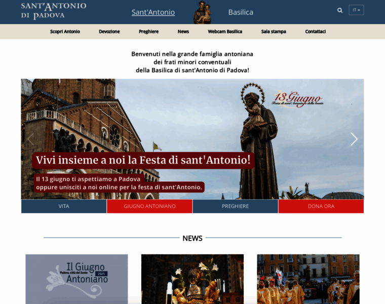 Santantonio.org thumbnail