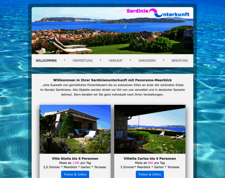 Sardinienunterkunft.de thumbnail