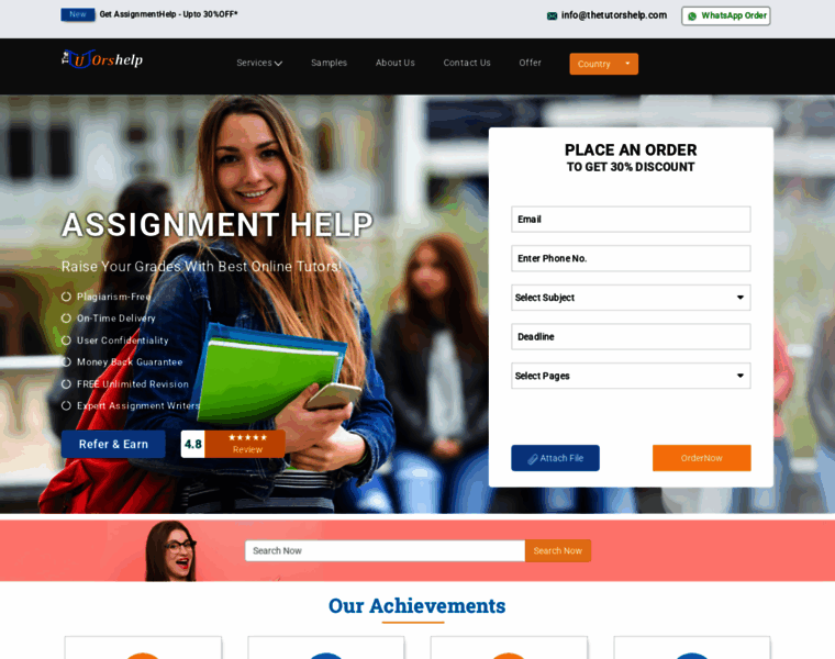 Thetutorshelp.com thumbnail