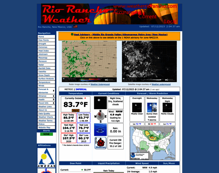 Weatherriorancho.com thumbnail Weatherriorancho.com thumbnail