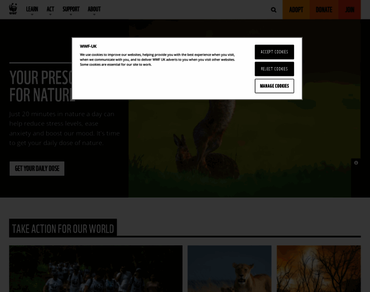 Wwf.org.uk thumbnail Wwf.org.uk thumbnail