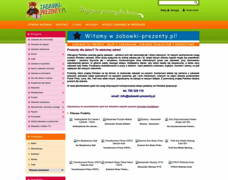 Zabawki-prezenty.pl thumbnail Zabawki-prezenty.pl thumbnail