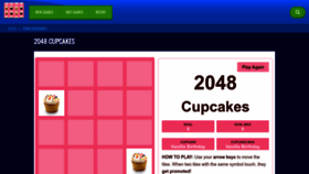 What 2048cupcakes.io website looked like in 2023 (2 years ago)