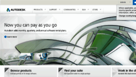 What Autodesk.net website looked like in 2013 (11 years ago)