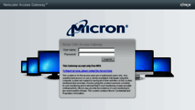 What Apps.micron.com website looked like in 2018 (6 years ago)