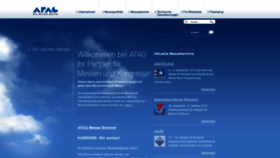 What Afag.de website looked like in 2019 (5 years ago)