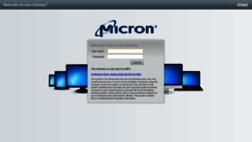What Apps.micron.com website looked like in 2020 (5 years ago)