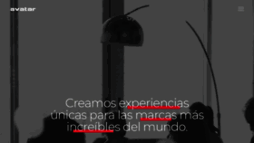What Avatarla.com website looked like in 2021 (3 years ago)
