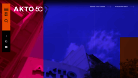 What Akto.gr website looked like in 2022 (3 years ago)