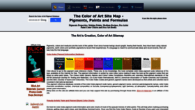 What Artiscreation.com website looked like in 2024 (1 year ago)