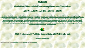 What Agfn.de website looked like in 2024 (1 year ago)