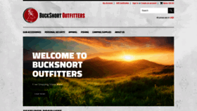 What Bucksnortoutfitters.com website looked like in 2019 (5 years ago)