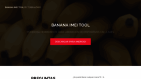 What Banana.tools website looked like in 2020 (5 years ago)