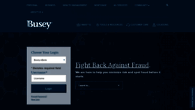 What Busey.com website looked like in 2024 (1 year ago)