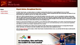What Cibcwg.com website looked like in 2016 (9 years ago)
