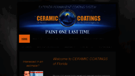 What Ceramiccoatingsfl.com website looked like in 2016 (8 years ago)
