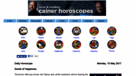 What Cainer.com.au website looked like in 2017 (7 years ago)