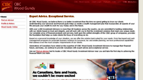 What Cibcwg.com website looked like in 2018 (6 years ago)