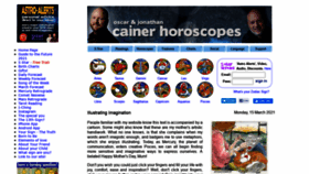 What Cainer.com website looked like in 2021 (4 years ago)
