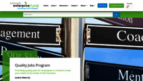 What Coloradoenterprisefund.org website looked like in 2024 (1 year ago)