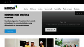 What Downergroup.com website looked like in 2022 (3 years ago)