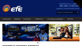 What Efe.com.pe website looked like in 2017 (7 years ago)