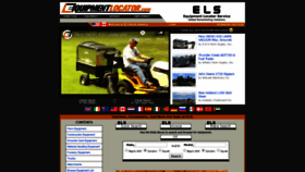 What Equipmentlocator.com website looked like in 2018 (6 years ago)