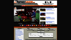 What Equipmentlocator.com website looked like in 2020 (5 years ago)