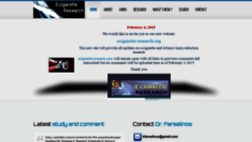 What Ecigarette-research.com website looked like in 2020 (4 years ago)