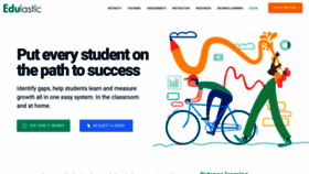 What Edulastic.com website looked like in 2022 (2 years ago)