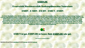 What Emhn.de website looked like in 2023 (2 years ago)