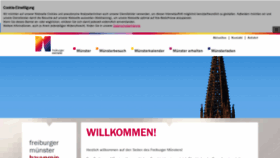 What Freiburgermuenster.info website looked like in 2019 (5 years ago)