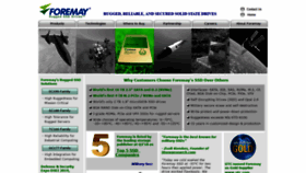 What Foremay.net website looked like in 2020 (4 years ago)